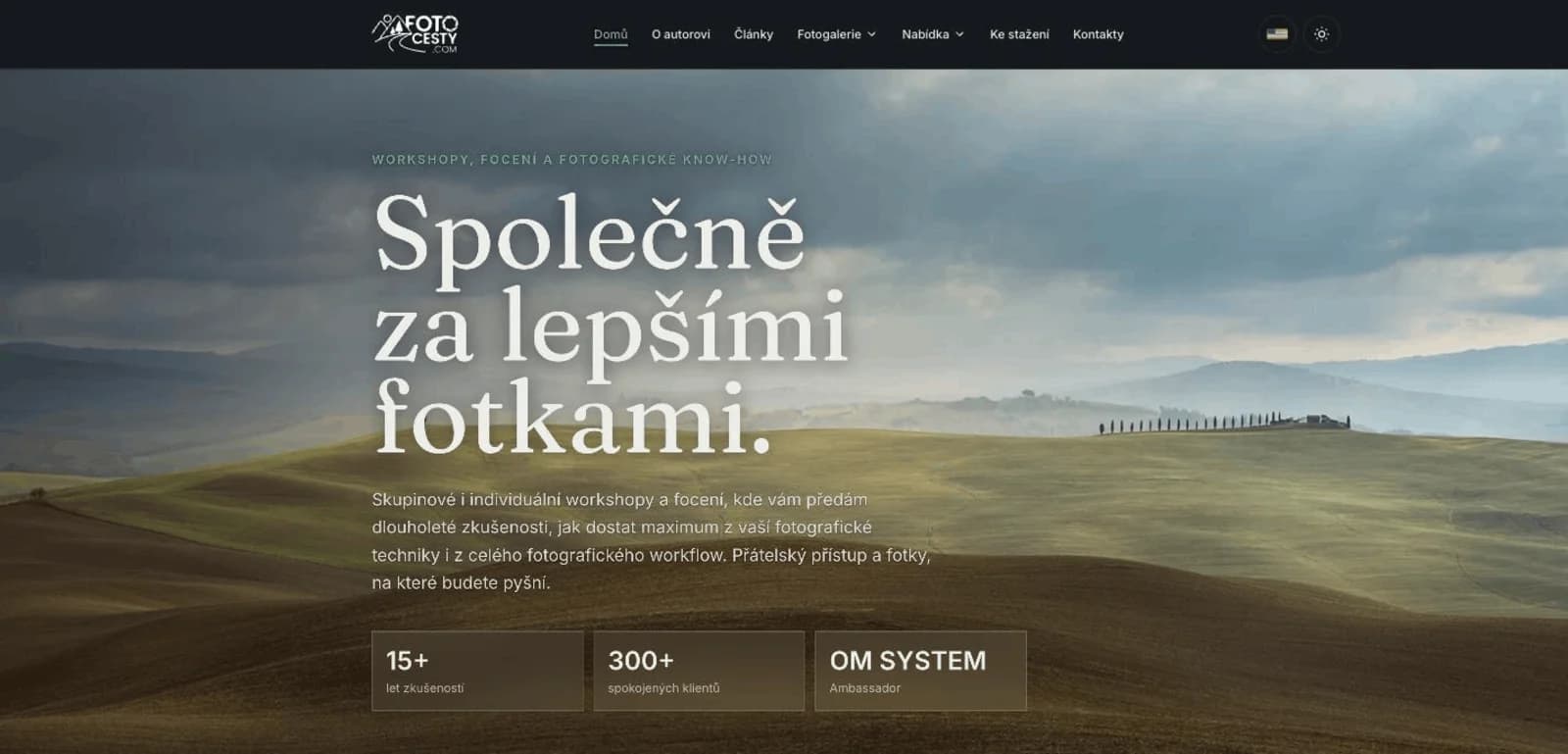 Náhled webu Fotocesty